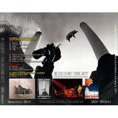 画像2: PINK FLOYD 1977 OAKLAND 3CD