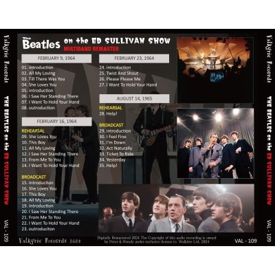 画像2: THE BEATLES ON THE ED SULLIVAN SHOW MULTIBAND REMASTER CD