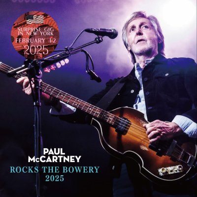 画像1: PAUL McCARTNEY 2025 ROCKS THE BOWERY 2CD