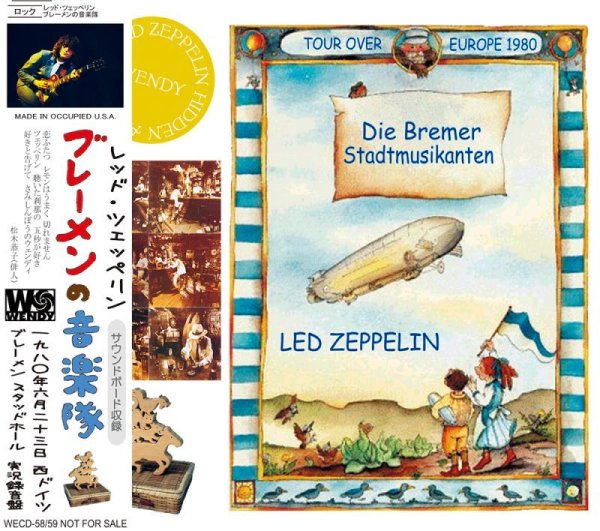 画像1: LED ZEPPELIN 1980 BREMEN 2CD (1)