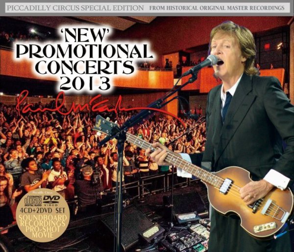 画像1: PAUL McCARTNEY / 'NEW' PROMOTIONAL CONCERTS 2013 【4CD+2DVD】 (1)