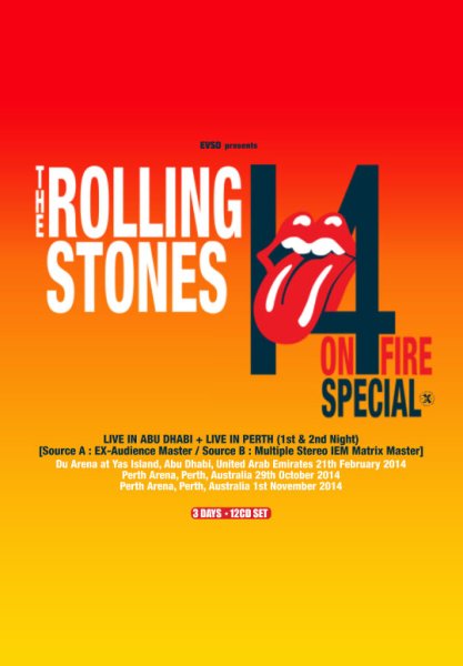 画像1: THE ROLLING STONES 2014 14 ON FIRE SPECIAL 12CD (1)