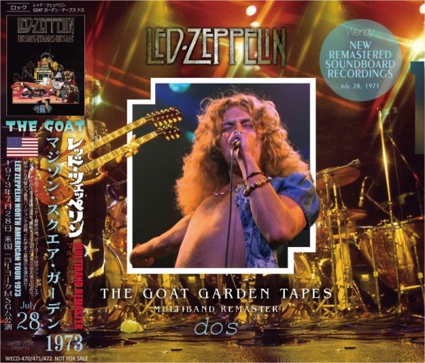 LED ZEPPELIN 1973 THE GOAT GARDEN TAPES dos 3CD - BOARDWALK