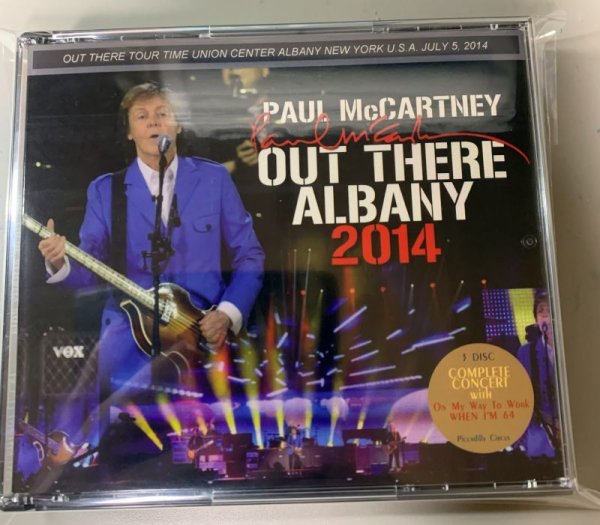 画像1: PAUL McCARTNEY 2014 OUT THERE ALBANY 3CD (1)