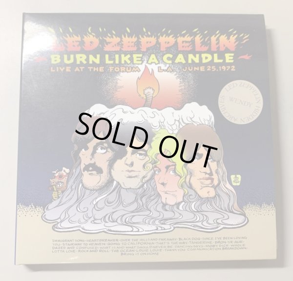 画像1: LED ZEPPELIN 1972 BURN LIKE A CANDLE paper sleeve 3CD (1)