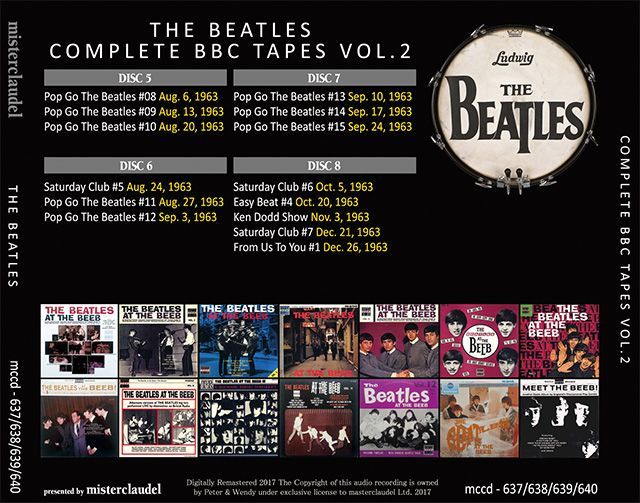 THE BEATLES / COMPLETE BBC TAPES Vol.2 【4CD＋解説BOOK】