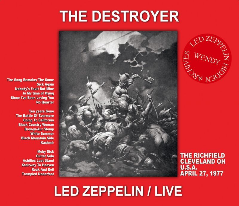 LED ZEPPELIN / THE DESTROYERS 1977 【6CD】 - BOARDWALK