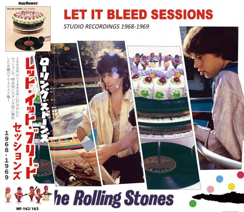 THE ROLLING STONES LET IT BLEED SESSIONS 2CD - BOARDWALK